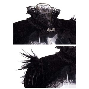 Long Sleeve Gothic Victorian Bolero Shrug